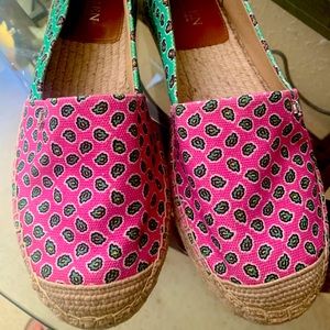 Lauren Ralph Lauren Cameryn Espadrille Flats size 8